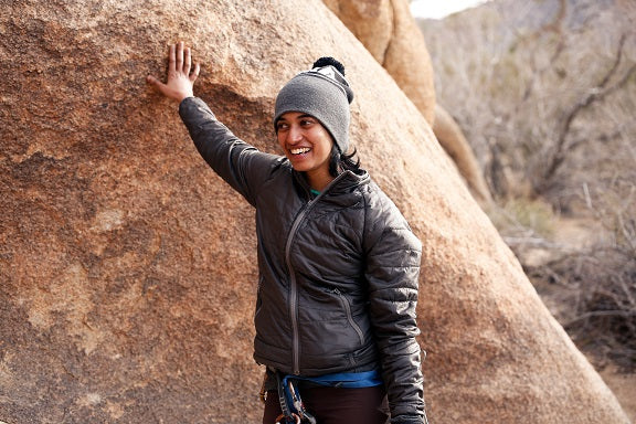 The Three Stages of Essential Climbing Warm Ups women female climber stretching