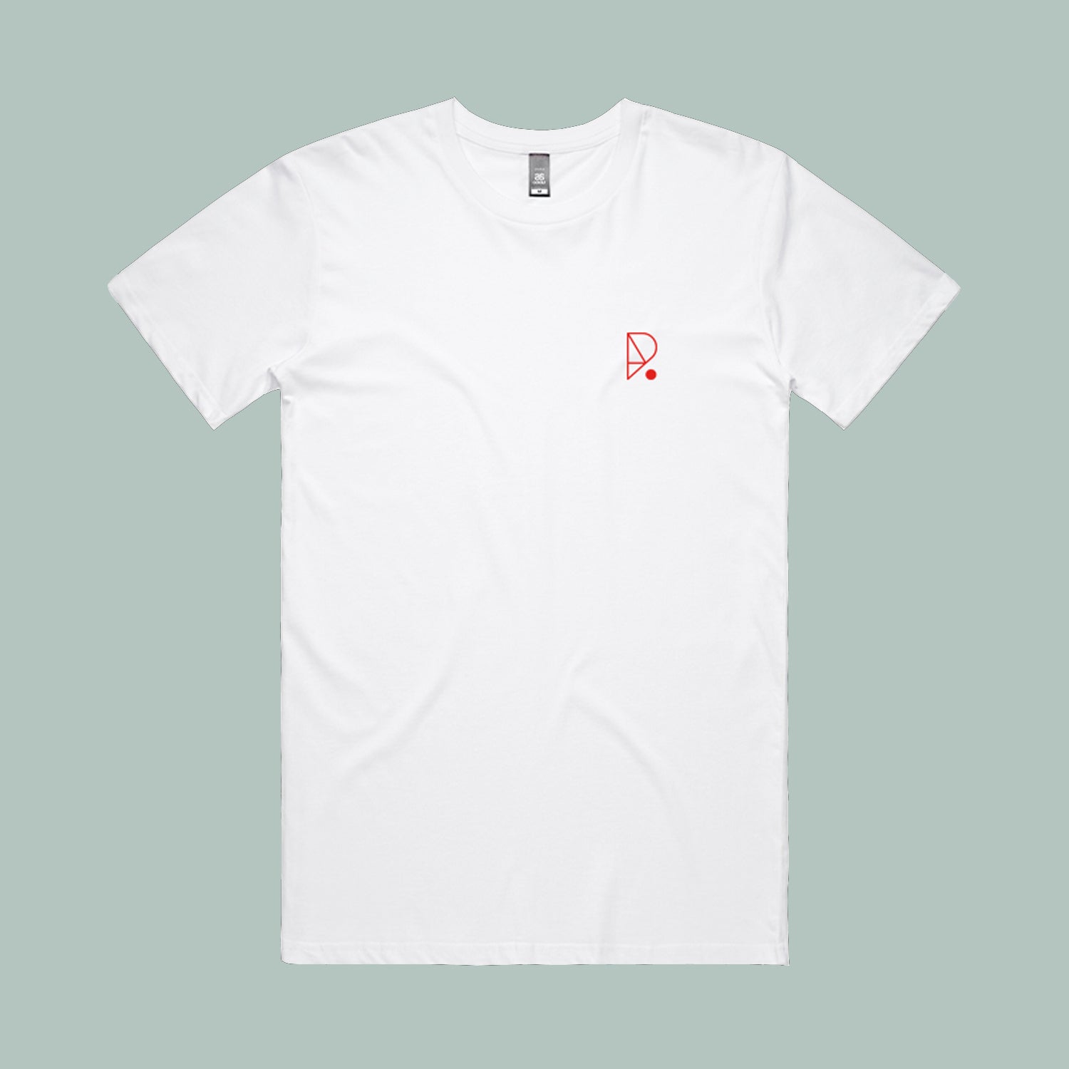 Redpoint climbing mens teeshirt white front