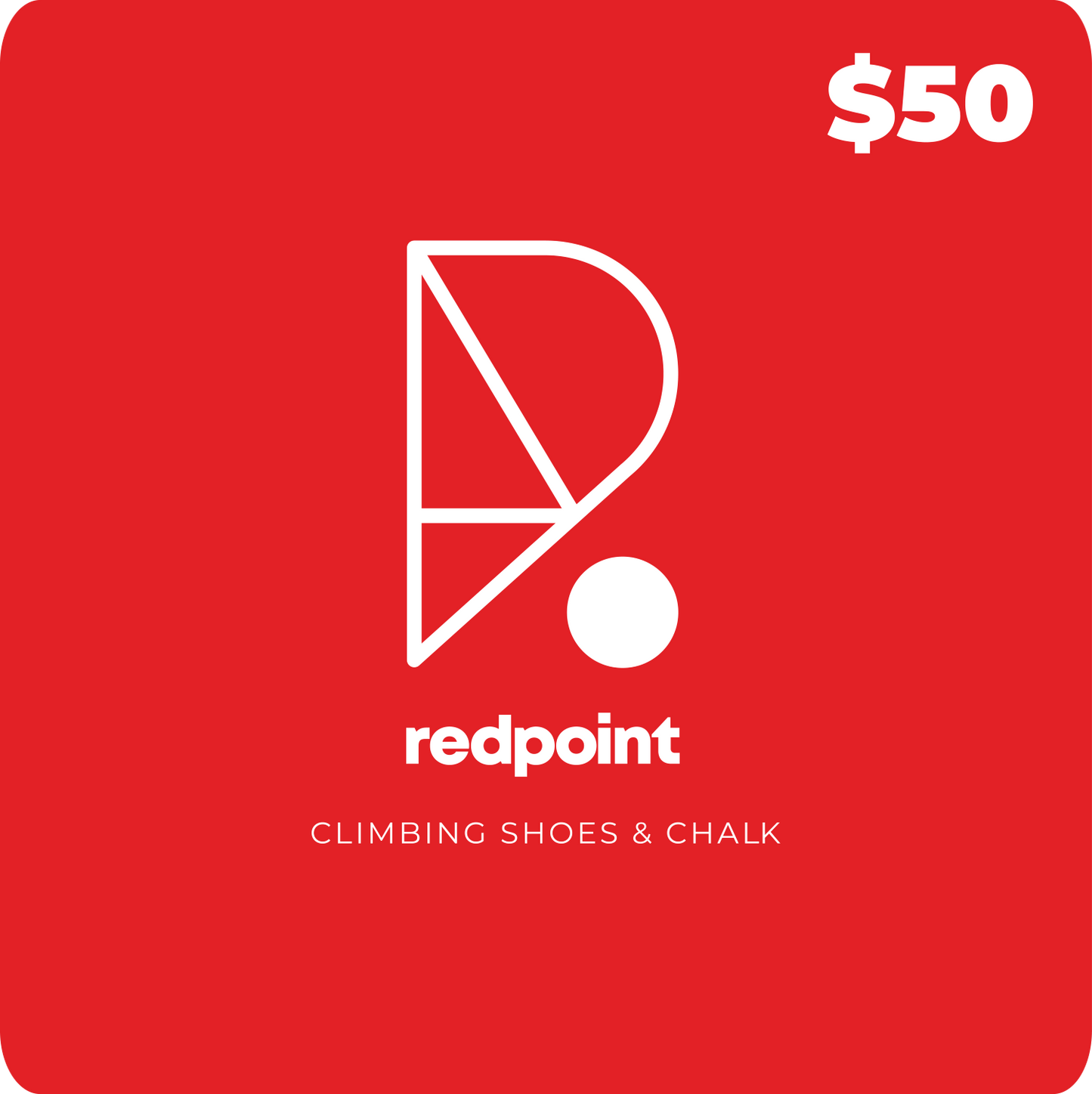 Gift Card - Redpoint Climbing